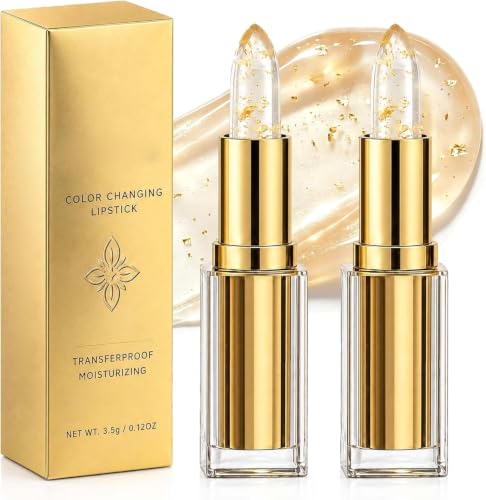 Image of 2Pcs Kivora Lipstick for Mature Lips, 2026 New Upgraded Kivora Signature Lips-tick, PH Clear Lipstick That Changes Color, Long Lasting Moisturizing Tinted Lip Balm for Older Women