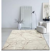 Mia's Teppiche Cielo Tapis Moderne Dense à Poils Courts