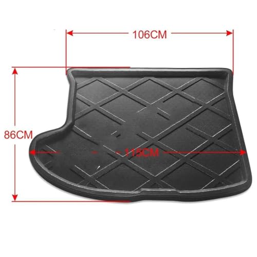 Tapis sol linéaire de coffre Jeep Compass pour sorties nature