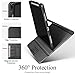 auaua Case for iPad Air 11 Inch M3/M2 (2025/2024), iPad Air 5th/4th Generation (2022/2020) with Pencil Holder, Auto Sleep/Wake, Adjustable Angle (Gray)