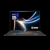 msi Stealth 16 AI+ 16” 240Hz QHD+ OLED Gaming Laptop: Intel Core Ultra 9 386H, NVIDIA Geforce RTX 5070Ti, 32GB DDR5, 1TB NVMe SSD, Wi-Fi 7, Win 11 Home: Charcoal Black B3WH-036US