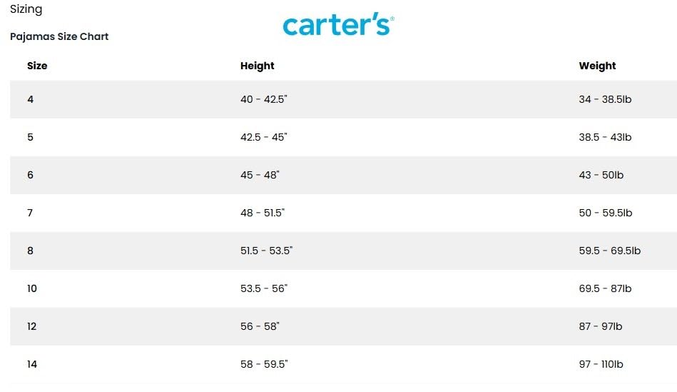 Carter's Big Girls Footed Microfleece PJ's Sleeper Pajamas3