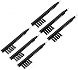 3 in 1 Hearing Aid Cleaning Magnet Brush Universal Cleaning with Wax Loop and Battery Magnet Insert Tool(6 PCS)