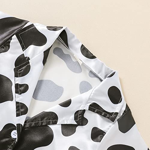 Lykmera Camiseta infantil infantil unissex primavera verão estampa algodão manga curta shorts roupas