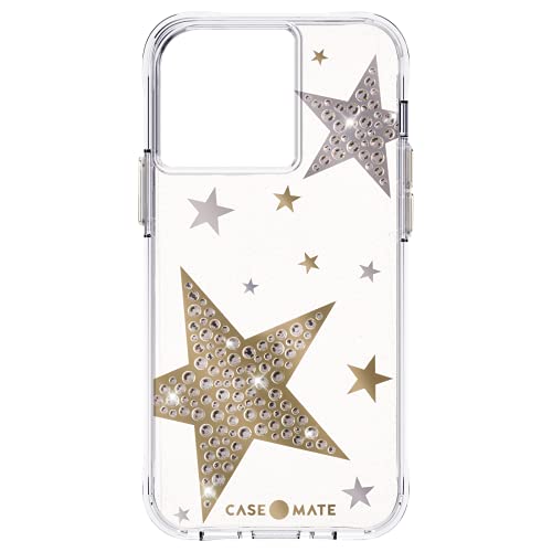 Coque transparente Apple iPhone 13 Case-Mate Superstar à paillettes
