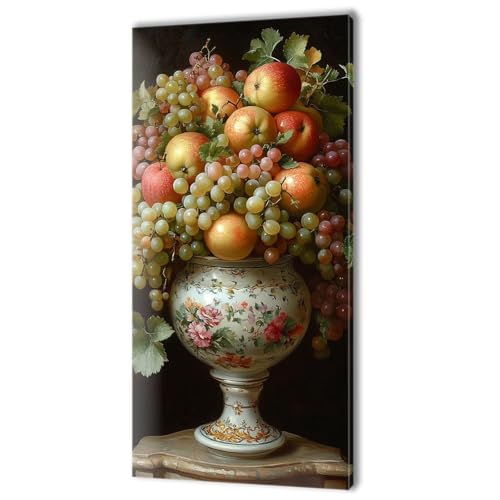 ペイントバイナンバー フルーツ グレープ 大人用 初心者向け DIY 油絵の芸術工芸品 大人向け 数字塗り絵 しわ防止キャンバス Acrylic Paint Set 数字油絵 大きい ?意ウォールアート 家の装飾 手工???画 クリスマスプレゼント 35x