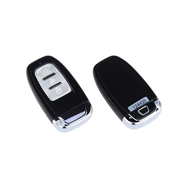 EASYGUARD EC002 Smart Key RFID PKE Car Alarm System Passive Keyless Entry Remote Starter Push Start Button & Touch Password Entry Hopping Code - Image 4