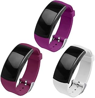 OenFoto Compatible Gear Fit2 Pro/Fit2 Band, Replacement Silicone Accessories Strap Samsung Gear Fit2