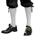 Forum Novelties High Knee Socks, Stockings for Colonial Costume - White - Teens