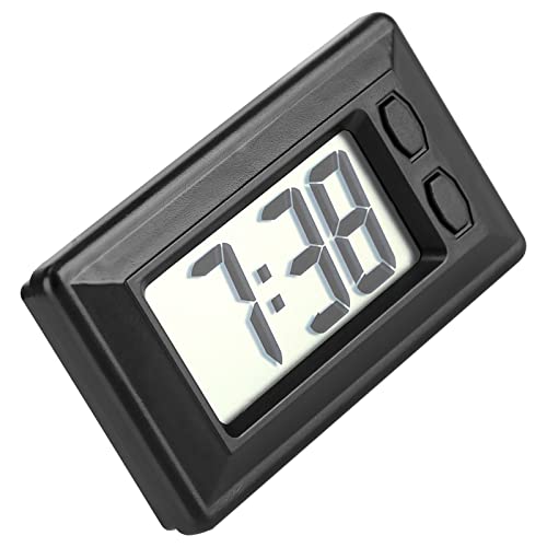 Relógio Digital Ultrafino, Autoadesivo, Lcd Digita Ve Pad, Lcd Digital, Data, Hora, Calendário, Disp