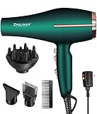 Pro Ionic Salon Hair Dryer,Xpoliman Blow Dryer,Powerful 2000 Watt with AC Motor,Quick Drying Hairdry