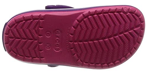 Image of Crocs Unisex Child K Paradise Pink Or Amethyst Clogs - 6 Kids Uk (C6)