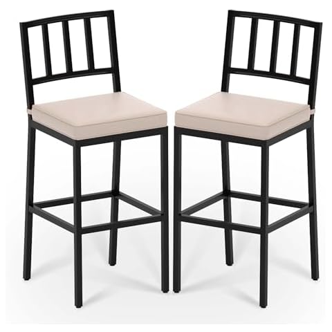 PIZZELLO Outdoor Bar Stools Set Cover