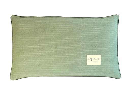 MYAGREEABLEHOME Buckwheat Pillow for Sleeping-Breathable for Cool Sleep,Cervical Support for Back and Side Sleepers,Korean Style,Standard Size 22