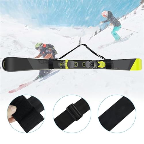 Alça de transporte de esqui, alças de esqui para transporte | Correias de esqui de nylon ajustáveis