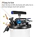 EWK 1.5M Brake Bleeding Hose for 6.5L 10.5L 15L Pneumatic/Manual & Manual Oil Changer Vacuum Fluid Extractor Pump
