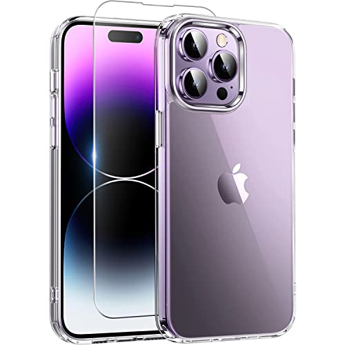 Coque iPhone 14 Pro transparente antichoc et ses films de protection écran