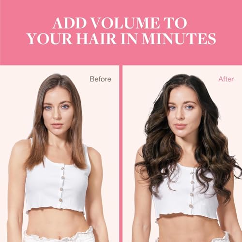 Image of GOO GOO Seamless Clip in Hair Extensions Real Human Hair Remy Extensions