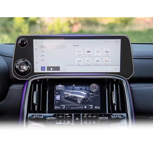 Verre trempé de navigation pour Lexus LX600 vitre de protection écran LCD tactile