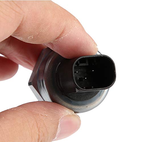 Sensor de Presión DSC, Sensor de Presión de Freno de Metal de Alta Precisión Antibloqueo 34521164458 Negro Plateado para Reemplazo de Automóvil para 3 Series E46 2000-2007