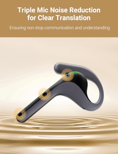 Timekettle W4 Pro AI Interpreter Earbuds,Bidirection Simultaneous Translation,Translator Device Supporting 40 Languages,Translator Earbuds for Call and Video Translation,APP Work with iOS and Android