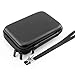 Samsung T5 Case, Lacdo 2-in-1 Hard Travel Case for Samsung T5 T3 Portable SSD 250GB 500GB 1TB 2TB USB 3.1 Type C External Solid State Drives EVA Shockproof Storage Carrying Protective Bag, Black