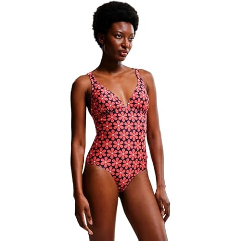 Regatta Womens Orla Kiely Swimming Costume - Navy Daisy Cover