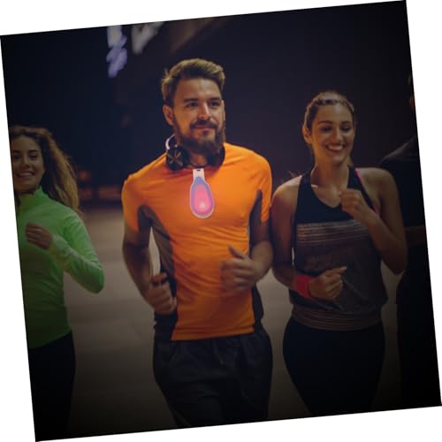 Luz nocturna segura para correr y ciclismo en ciudad pack de 2 linternas LED de clip 7