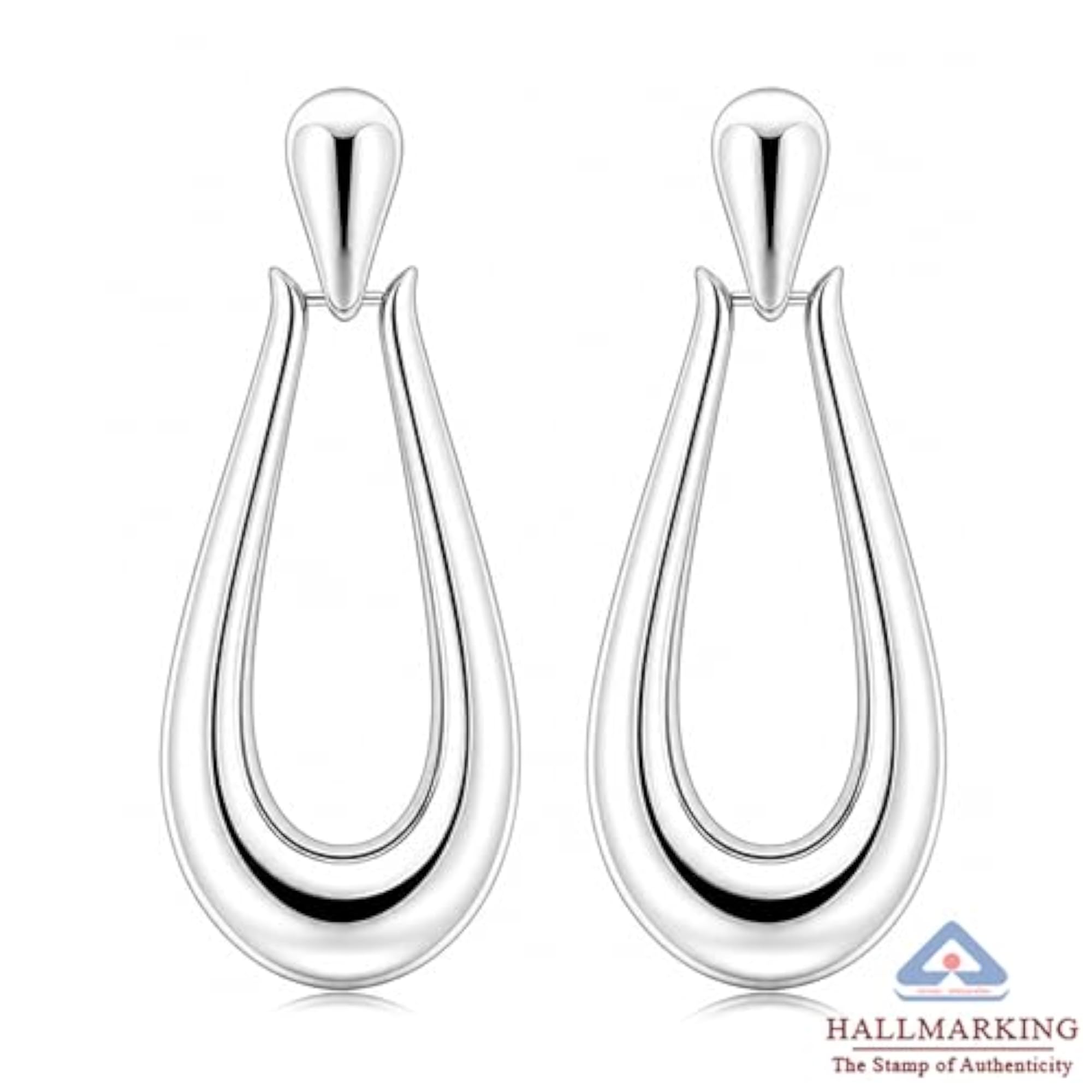 925 Sterling Silver Lissara Oval Drops for Women