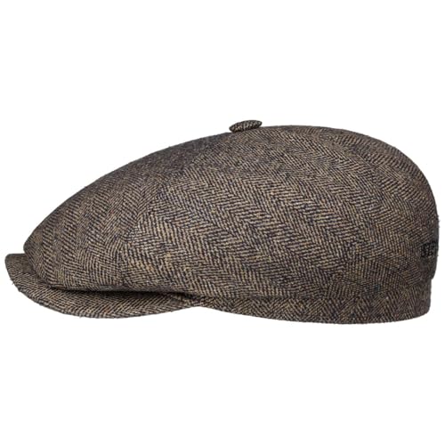 Casquette en cuir Hatteras Stetson : l'élégance intemporelle d'une gavroche haut de gamme