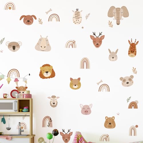 pegatinas de pared para niños, pegatinas de pared para dormitorio, pegatinas de pared arcoíris, pegatinas para habitación infantil, decoraciones de pared para el hogar, sala de estar