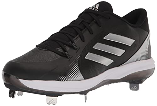 Adidas Women's EG5634 Baseball Shoe, Black/Silver/White