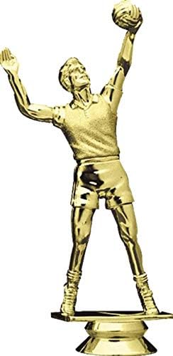 Miniatura 2 de Trofeo de jugador de voleibol  Trofeo de voleibol de 14 pulgadas para servir trofeos masculinos ideales para torneos de voleibol