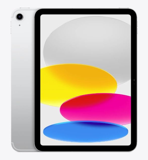 2025 Apple iPad (11-inch, Wi-Fi + Cellular, 128GB) - Silver (Renewed Premium)