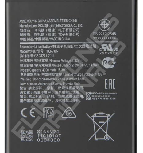 Image of HQ-70N Battery for Samsung Galaxy A11 A115 SM-A115 Battery with 6 Month Warranty**** (P91)