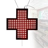 【ENSEIGNE CROIX VERTE D'INTÉRIEUR PREMIUM】Éclairage LED HD ultra-lumineux, coloré et original. Cette enseigne de haute qualité est plus lumineuse que les néons, les affiches et les tapisseries.