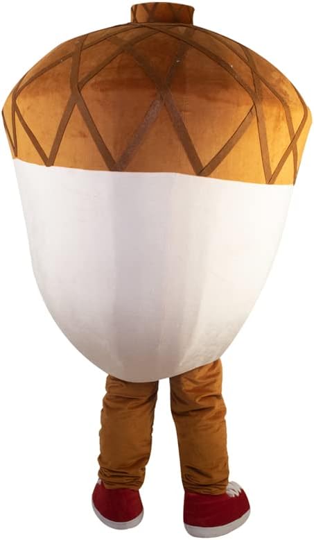 Acorn Hazelnut Filbert Hazel Wood Cartoon Costume Mascot Holiday Adult Design