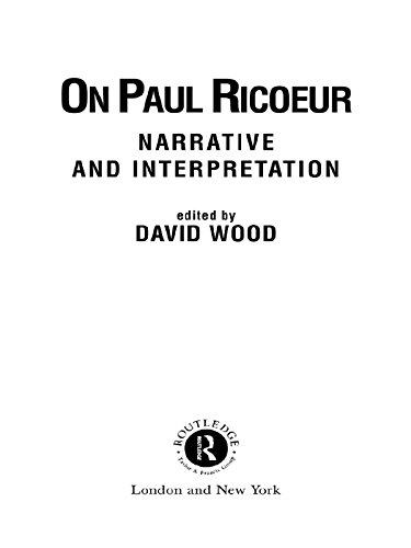 On Paul Ricoeur: Narrative and Interpretation (Warwick Studies in Philosophy and Literature)      1st Edition, Kindle Edition
