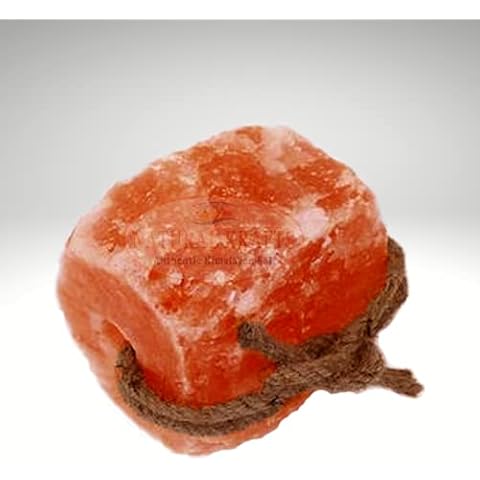 Salt Lick Himalayan Salt Lick Stone for Cattle Horses Animals with 84 Essential Minerals Healthy and Delicious from Punjab Pakistan 2-2.5 KG Approx Cover