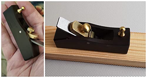 MASUNN DIY Mini Hand Flugzeuge Zimmerei Tischler Ebony Tischlerei Holzwerkzeuge -B