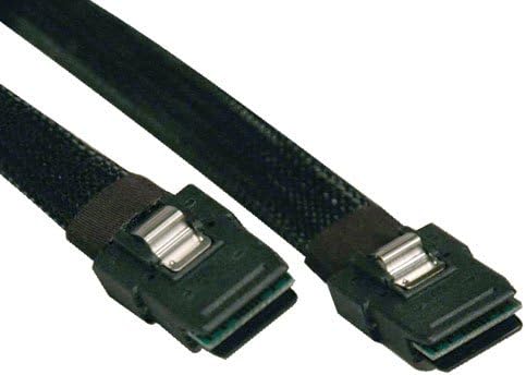 Tripp Lite Internal SAS Cable, mini-SAS (SFF-8087) to mini-SAS (SFF-8087), 3-ft. (1M)(S506-003)