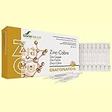 28 ampollas de 2 ml Soria Natural Diatonato 5.1 Zinc-Cobre - 28 Unidades