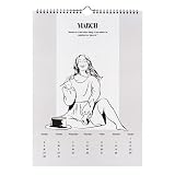 Kokonote A3 Wall Calendar 2026 - Gazette Calendar 2026 Month To View | A3 Wall Planner, Family Planner Monthly | Cute Gifts Under 15 Pounds, Gifts For Friends