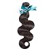 Queen Love Hair Brazilian Virgin Hair Body Wave 1 Bundles 100g Grade 8A Unprocessed Virgin Human Hair Weave Weft Natural Color 20inch