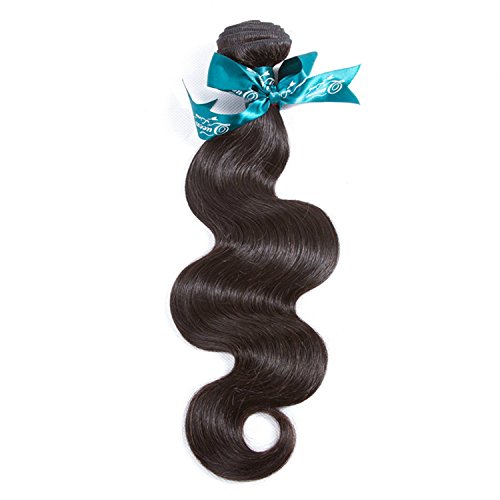 Queen Love Hair Brazilian Virgin Hair Body Wave 1 Bundles 100g Grade 8A Unprocessed Virgin Human Hair Weave Weft Natural Color 20inch