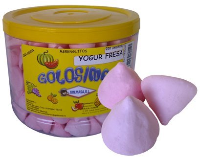 Merengue Yogur Fresa - 150 unid - Golmasa
