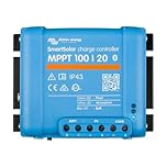 Victron Energy SmartSolar MPPT Solar Charge Controller (Bluetooth) - MPPT Charge Controller for Solar Panels - 100V 20 amp 12/24/48-Volt