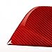Generic Real Premium Carbon Fiber Car Air Conditioning Control Panel Decal Warning Light Sticker Cover Trim Compatible with Chevrolet Sonic 2012-2016 3D Effect Auto Interior Accessories Decor Red