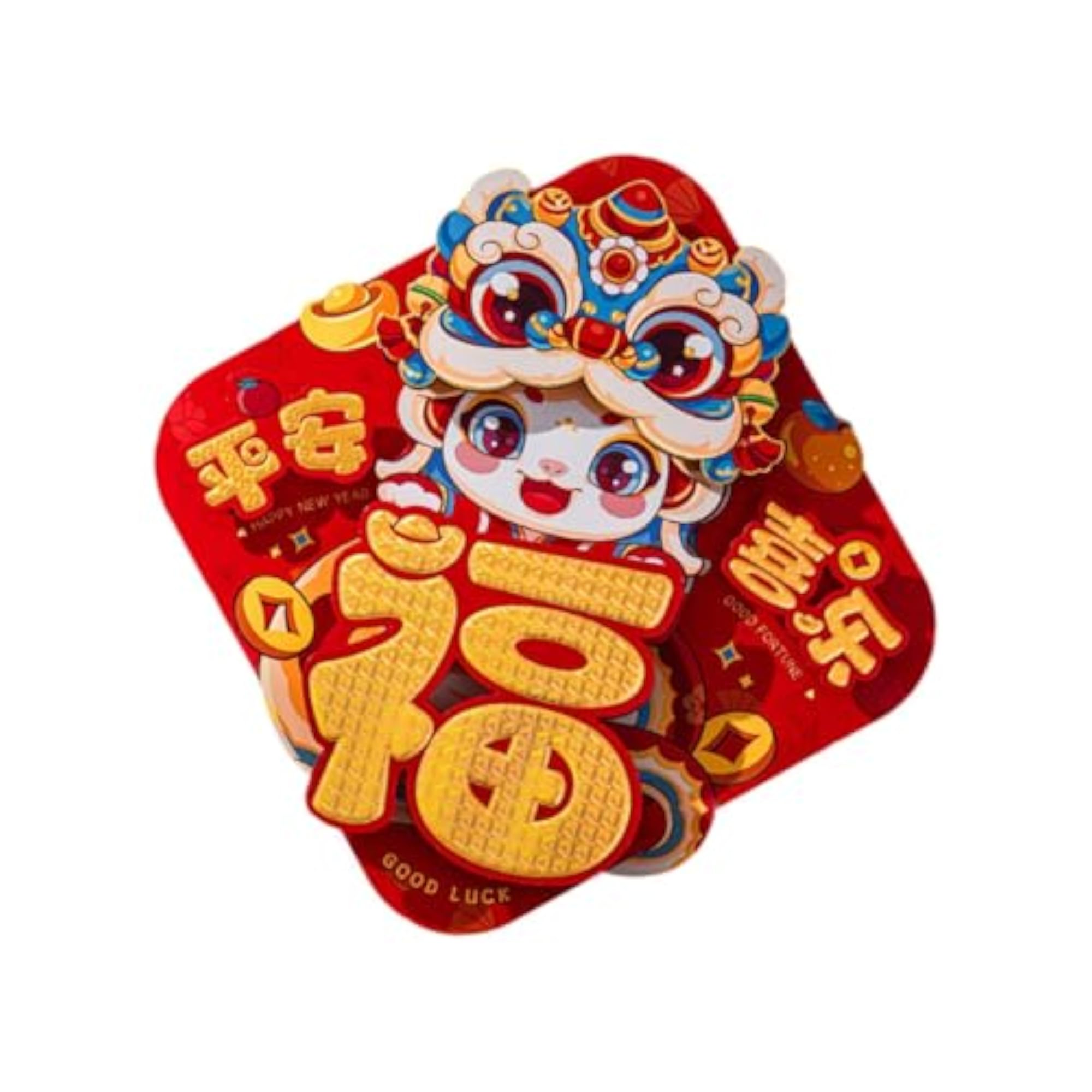 New Year Door Sticker Decoration for Holidays