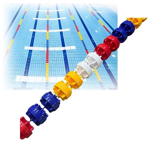 Corde de sécurité anti-déformation avec bouée de piscine et câble métallique robuste 6m